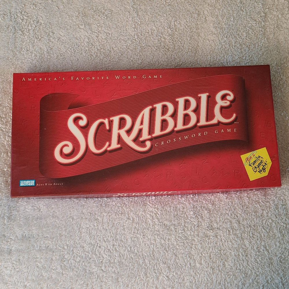 Parker Brothers Scrabble Crossword Game